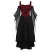 Halloween Costumes, Renaissance Dresses, Medieval Retro Gothic Cos Costumes, Stage
