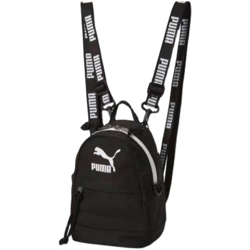 New PUMA Polyester Crossbody Bag Backpack Mini Unisex Black 076154-01
