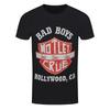 New Motley Crush Metal Rock Band Smoked Street 3D Neutral Tshirt Retro Harajuku American Round Neck Top Mens Wear