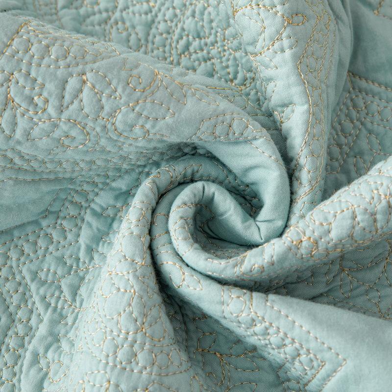 Pure Cotton Sofa Cushion for All Seasons, New Non-slip Cotton Fabric Light Luxury High-end Straight Leather Seat Cushion