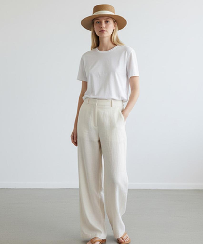 Yunibeosyeolkemiseuteuli Sweet Brown Flat Panama Hat Panama Hat