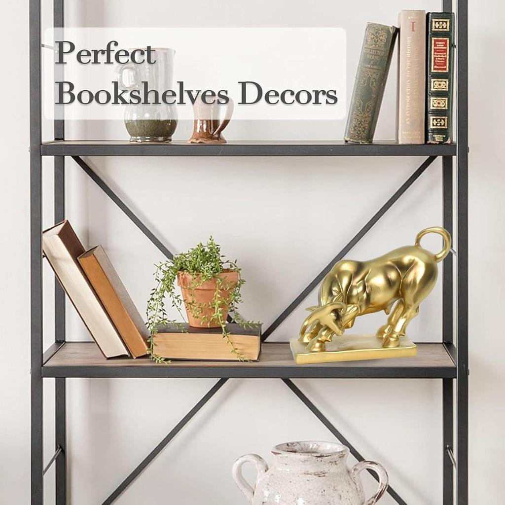 Bull Statue for Home Decor - Aesthetic Showpiece - Decorative Sculpture for Home Decor & Office Decor