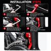 with Screws Chain Drop Stabilizer for 39T-53T Chain Drop Keeper Bicycle Chain Keeper  Road Bikes