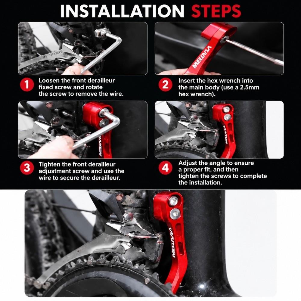 with Screws Chain Drop Stabilizer for 39T-53T Chain Drop Keeper Bicycle Chain Keeper Road Bikes