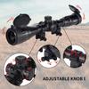 Goetland 3-12x40 AO Riflescope with Variable Magnification, Red, Green, and Blue Illuminated Reticle and Crosshairs, SFP Optical Sight for Airsoft,