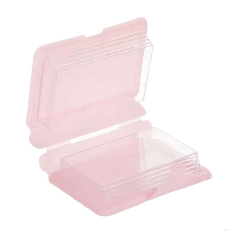 Portable Storage Box Travel Organiser For Beads Hair Clips Jewelry Accessories Plastic Case HX6C розовый 599₽
