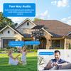 AOV Solar Monitor Home All-day Recording 4g Three-screen Solar Camera CCTV