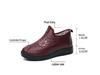 Women's Plus Velvet Winter Boots - Warm, Soft, Non-Slip Old Beijing-Style Shoes for Middle-Aged & Elderly