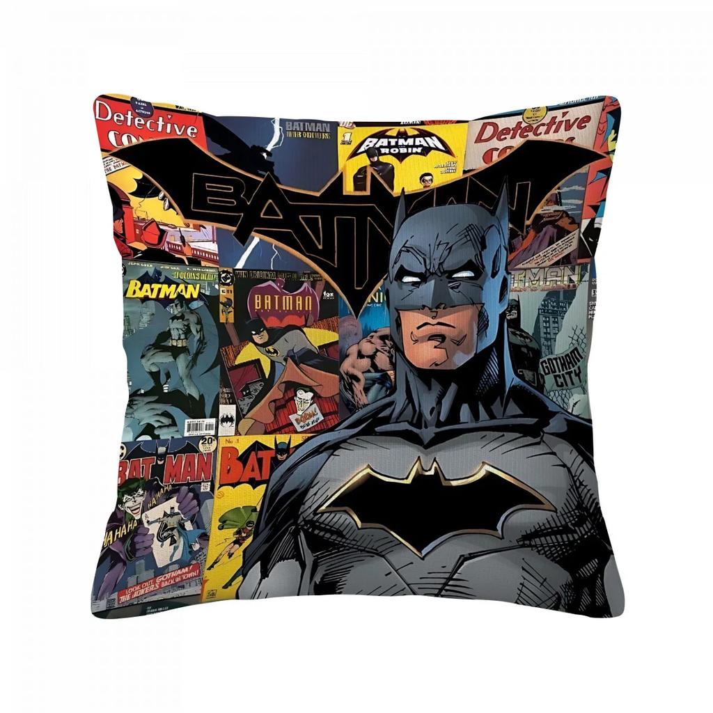 Batman Things for the Room Throw Pillow Cases Cover Decorative Pillows Interior Decoration Personalized Gifts Home Decorations