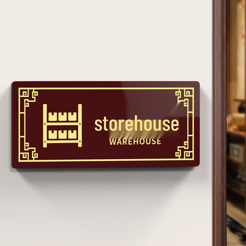 Creative Restroom & Warehouse Directional Signs