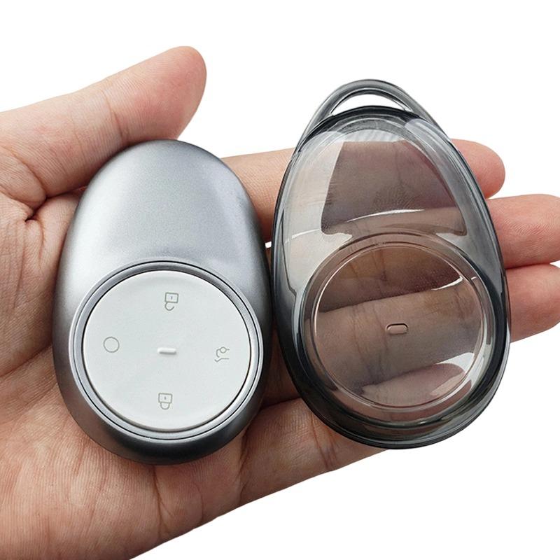 TPU Car Key Case Shell Protector Bag for GAC AION Y Plus S V LX IA5 Soft Transparent Remote Cover Holder Keychain Accessories