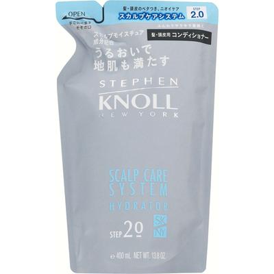 Steven Knoll Scalp Care System Hydrator Refill 400ml šampon/kondicionér (pojistné) K doplnění nádoby: Pevně držte uzávěr a odřízněte i