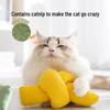 Newcomer Exclusive 0.01 Catnip Crinkle Paper Teaser Wand - Bite-Resistant, Sounding, Self-Play Boredom Relief Toy for Cats