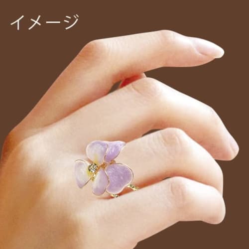 Herbert Resin Kit "Flower Accessory Viola Ring RSK-337