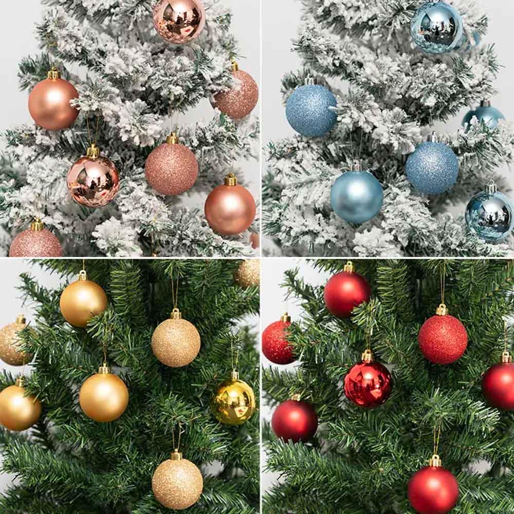 PVC Xmas Tree Ball Ropes Silver Xmas Tree Lanyard Christmas Rope  Christmas Drop
