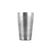 Großvolumige Unzerbrechliche Bar-Tasse aus Edelstahl Diamanthammer Tasse Bierbecher Pint-Becher Wasserbecher Kaffeetasse