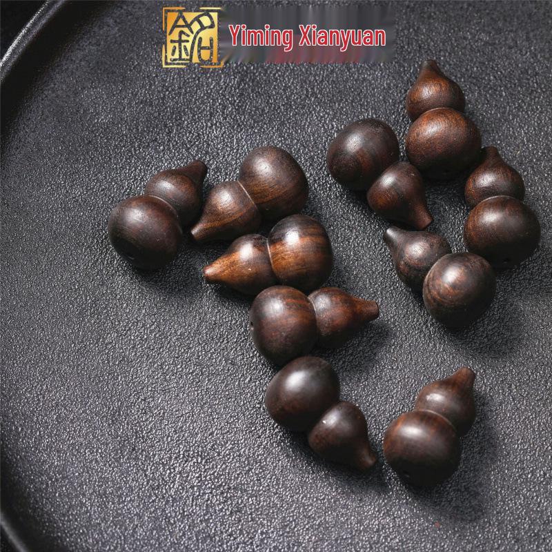 Sandalwood Rosewood Gourd Pendant Necklace DIY Accessories