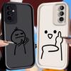 Stickman Phone Case For Samsung Galaxy S25 S24 S23 FE S22 S21 Ultra Plus S20 A55 A54 A51 A35 5G Shockproof Silicone Soft Cover
