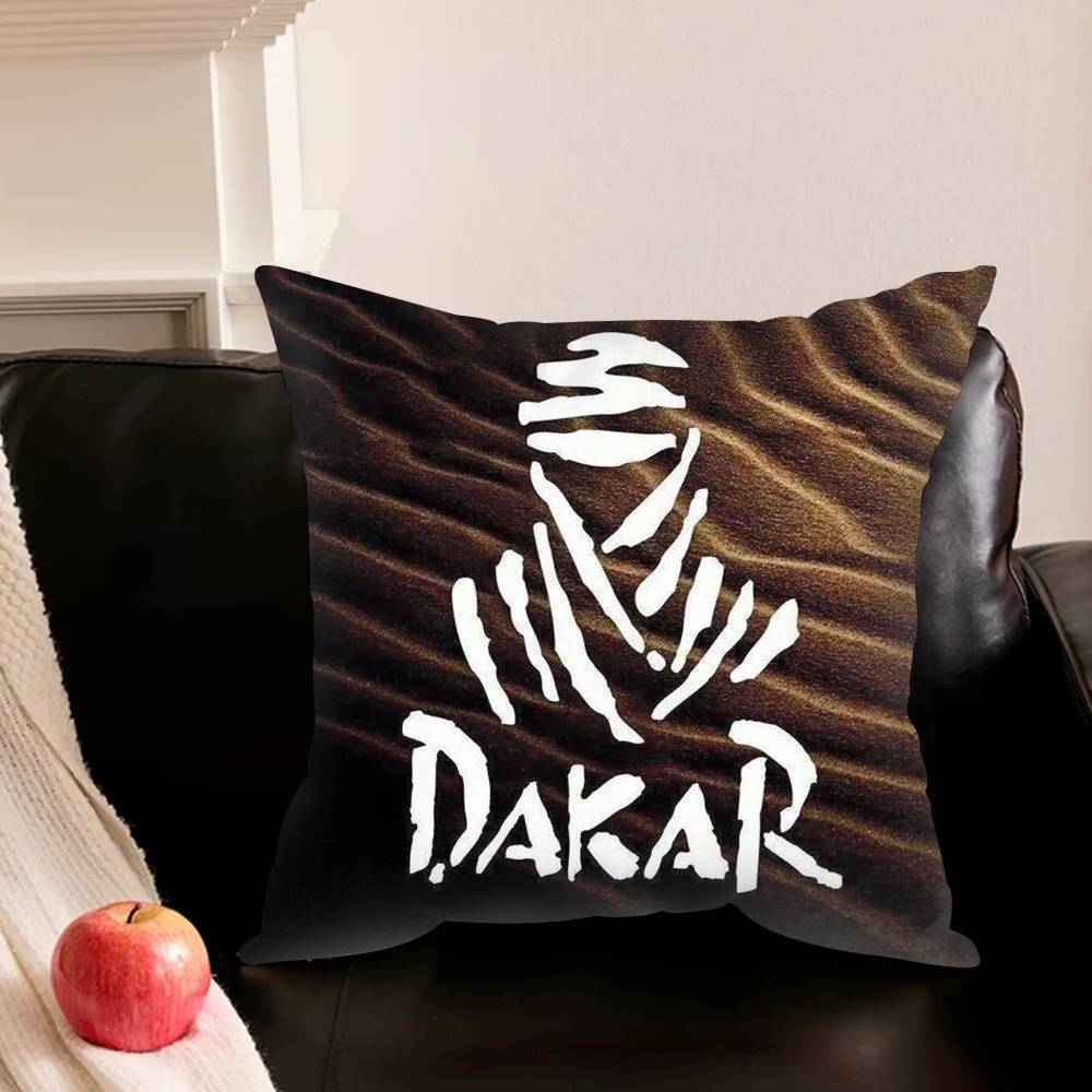 R-Rally-Y D-Dakar Logo Verschiedene Größen Quadratische Kissenhülle Für Auto Haus Schlafzimmer Dekor