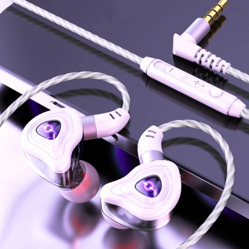 Elbow In Ear Earphones HiFi Stereo Wired Headset Music Earphones Esports Wired Earphone Running