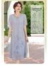 Mom's Elegant Summer Qipao: Chic Chinese Style Dress for Middle-Aged and Elderly Temperament.