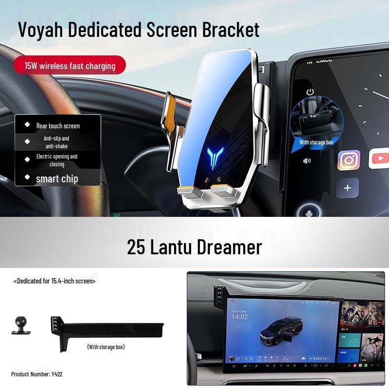 24 Models Lantu Zhiyin Car Phone Holder: Screen Navigation Mount & Modified Car Accessories