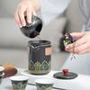 Travel Tea Set Portable Kuaike Cup Outdoor Ceramic Tea Set Event Business Festival Gifts
