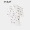Women's Embroidered Polo Knit Top