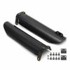 Motorcycle Front Fork Leg Guards Sliders Body and Frame Protection Cover 140cc 160cc Pitbike Black Universal