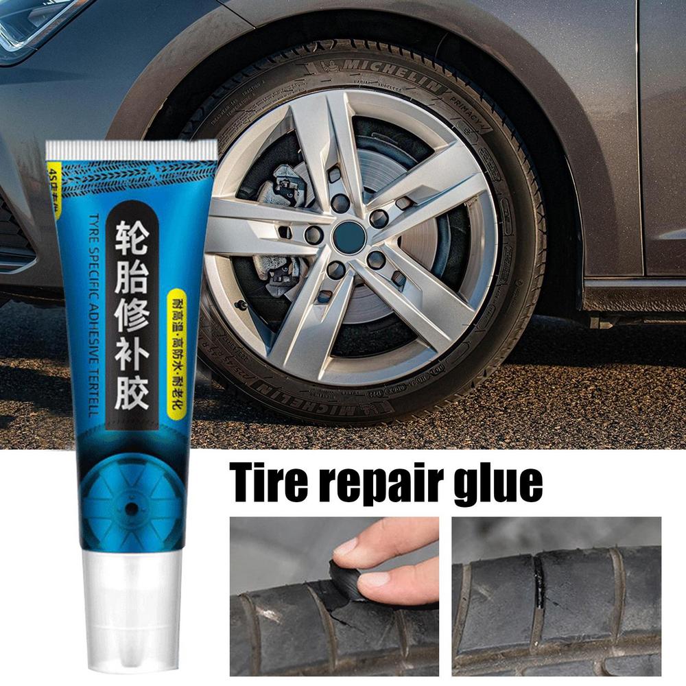 Motorcycles Car Tire Repair Instant Glue Rubber Adhesives Glue Fast Caulk Repair Seal Tyre Sealant Bike Car Repair Tools