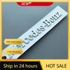 For Mercedes Benz 21.8cm ABS Car Emblem Flat English Letters for Mercedes Benz Trunk Nameplate Logo Sticker Chrome Glossy Matte