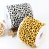 Versatile Stainless Steel Rolo Chain Bulk Jewelry Making Components for Men and Women Necklace Creations Supplies