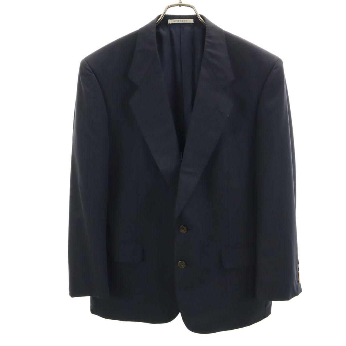 

Givenchy 90s Wool Blend Old tailored jacket 96-86-170 Navy Men s Used