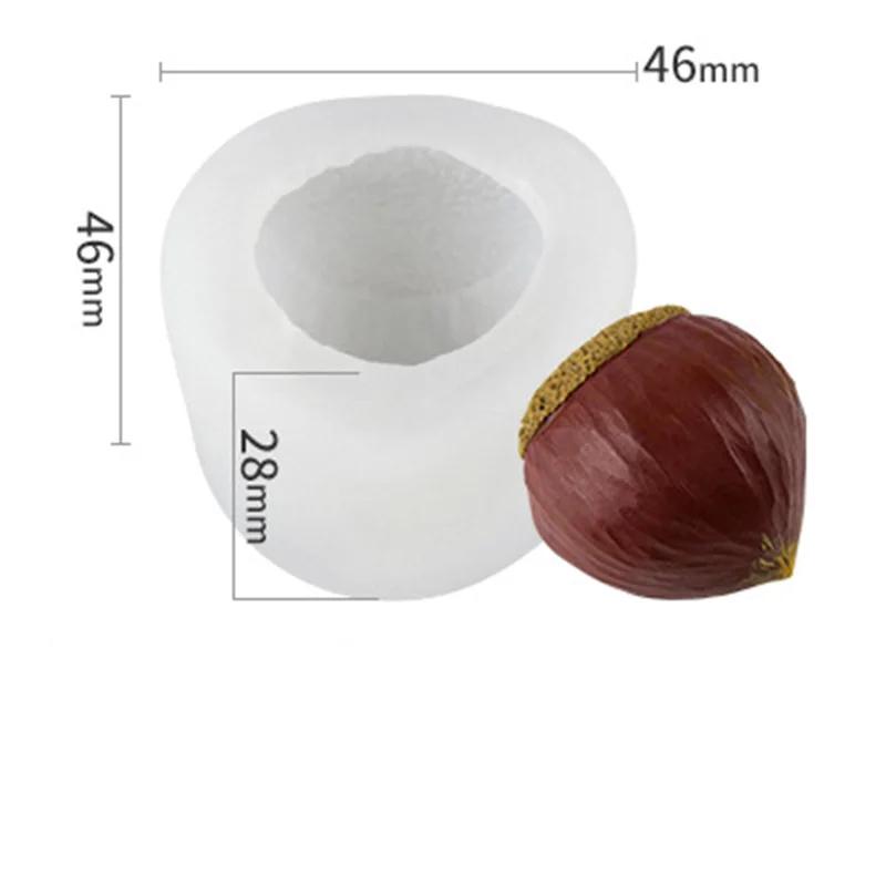 3D Fruit Silicone Mold Fondant Cake Mold Diy Candle Mold Creative Lemon Strawberry Orange Candle  Resin Molds Making Supplies