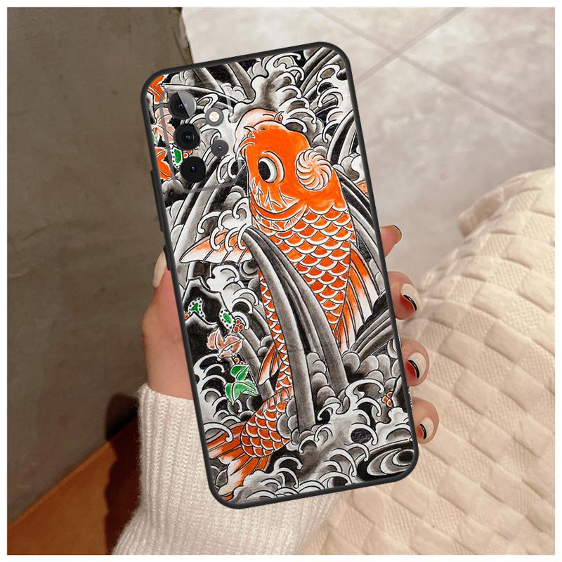 Japanese Koi For Samsung Galaxy A36 A56 A16 A26 A06 A52 A53 A33 A13 A34 A54 A14 A15 A35 A55 A22 A32 Case