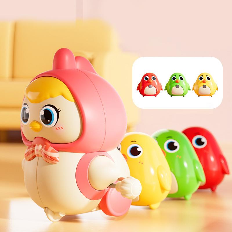 

Детские игрушки для ползания Музыкальная курица Игрушки для ходьбы Раннее обучение Интерактивная игрушка для ползания Игрушка-ночник для мальчика девочки розовый