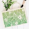 6/12 Stück Geometrische Blumen Schablonen 12x8 Zoll Wiederverwendbare PET Zeichenschablonen für Scrapbooking Malerei Wand Fenster Dekoration