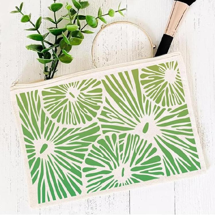 6/12 Stück Geometrische Blumen Schablonen 12x8 Zoll Wiederverwendbare PET Zeichenschablonen für Scrapbooking Malerei Wand Fenster Dekoration