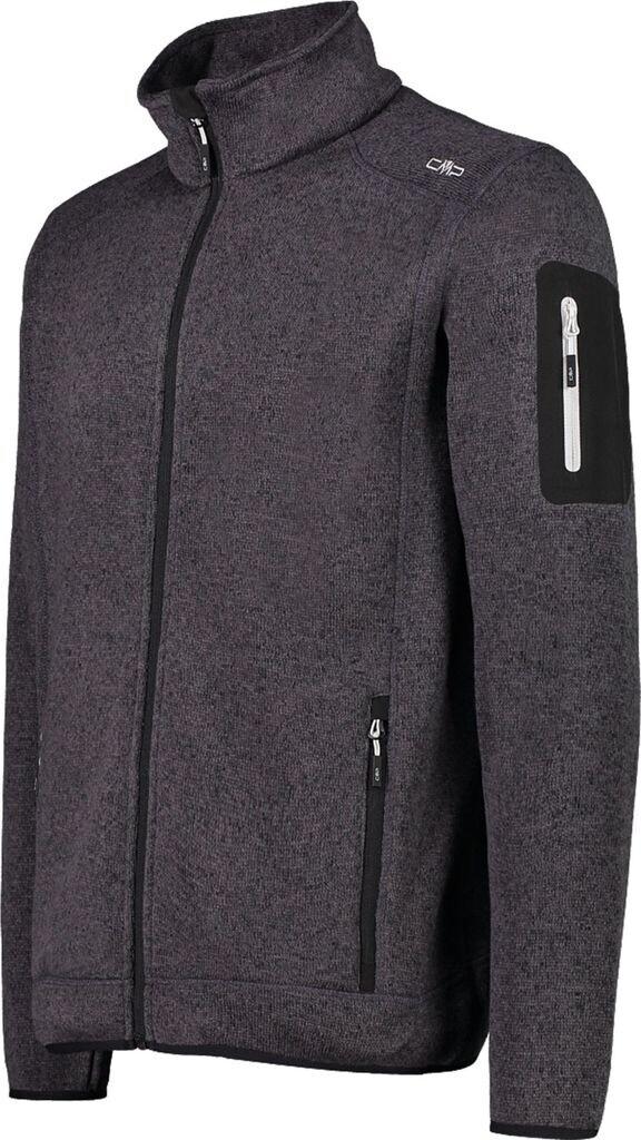 Куртка CMP Men Fleece Jacket (3H60747N) black glacier