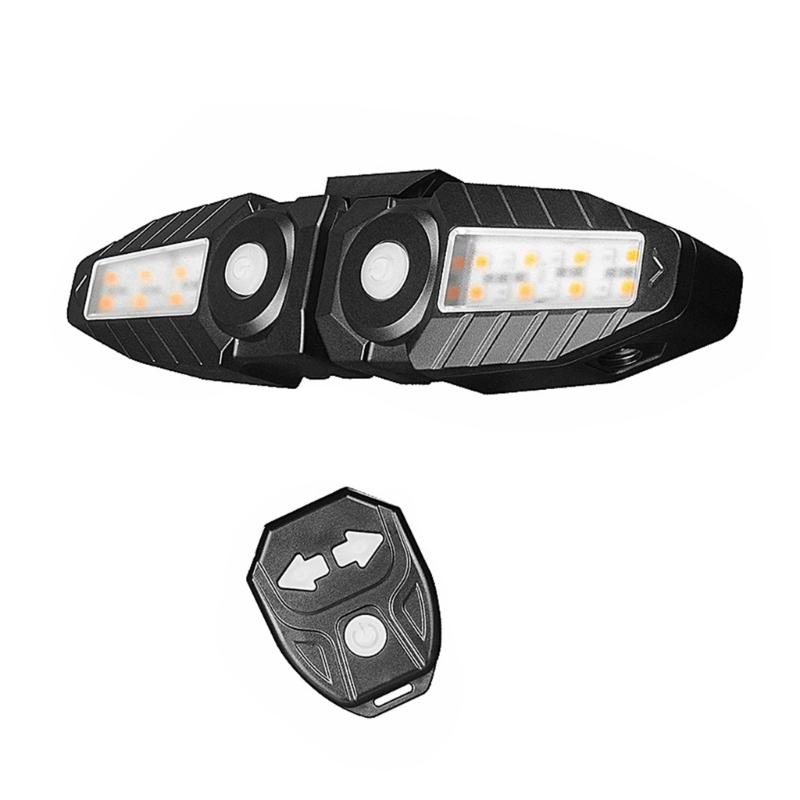 Автоматическое обнаружение Задний фонарь Водонепроницаемый Предупреждение о торможении Задний фонарь для безопасности при ночной езде на велосипеде 1