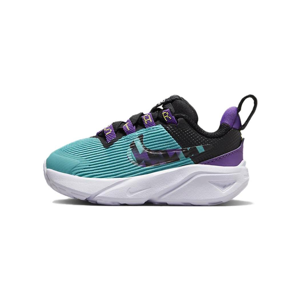 

Новые детские кроссовки Nike Star Runner 4 с нескользящей подошвой, низкие, сине-фиолетовые, для малышей FJ1807-300 25