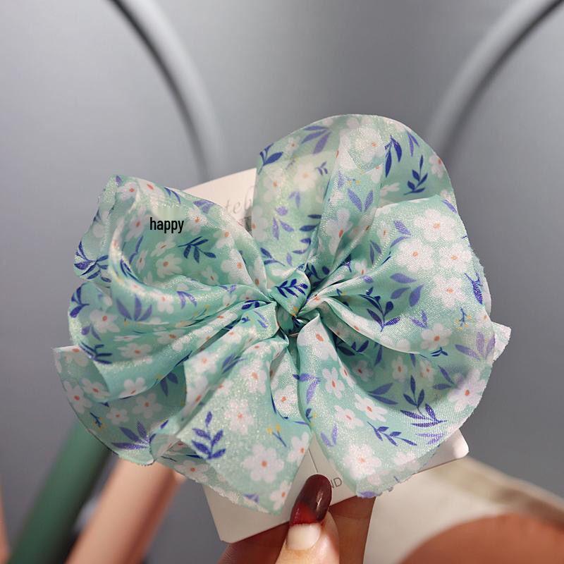 Pink Sweet Girl Side Clip Bangs Ponytail Headwear