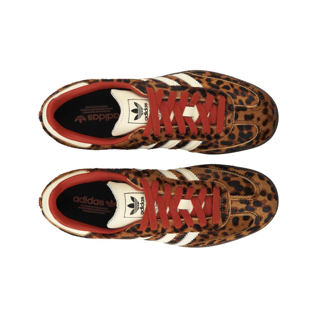 adidas Samba OG Cheetah Pack - Preloved Red Women Sneakers Brown Core-Black Cream-White JI2734