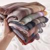 Gradient Gradient Headscarf Soft Women Headscarf Comfortable Tie-Dye Hijab  For Women