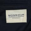 Givenchy 90s Old Double Tailored Jacket Dark Blue Men's Used