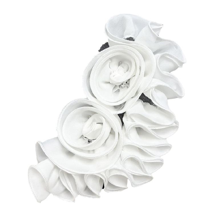 Polyester Flower Embroidery Patches Unique Stylish Handmade Apparels Patches for Clothing Upgrades