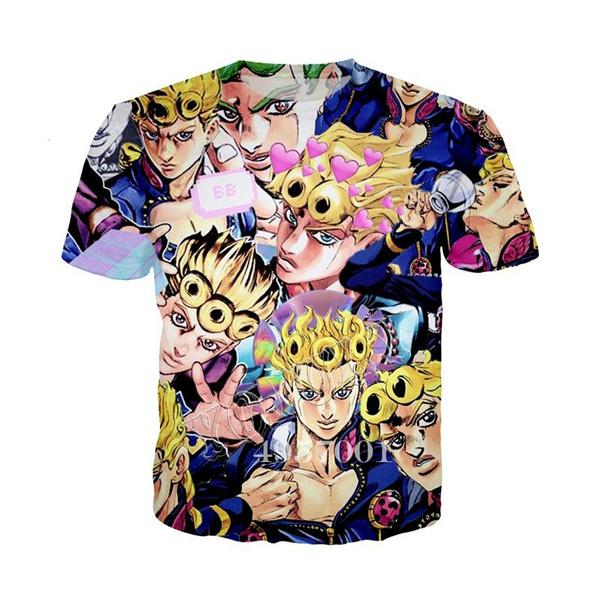 Giorno Giovanna JoJo's Bizarre Adventure VENTO AUREO (Goldenwind) Tank Top Vintage Design T Shirt/hoodies/vest