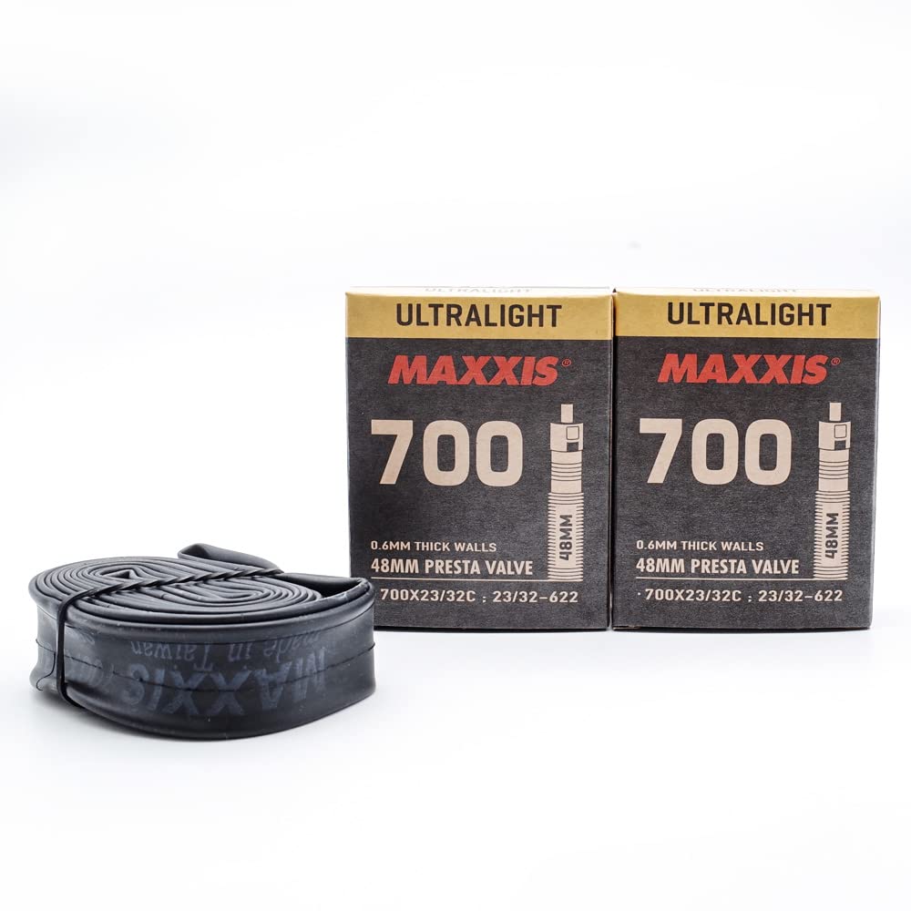

Set of 2 MAXXIS Ultralight Tubes, 700 x 23/32c, 48mm