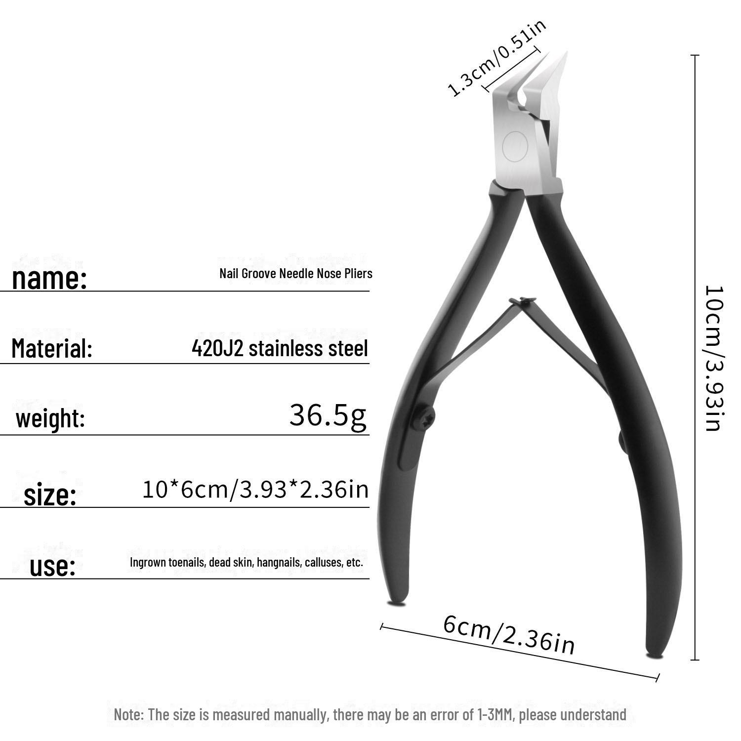 

Ножницы для ногтей многоцелевые: Включает в себя кусачки Cross-Border Hawk Bill, косые кусачки, ножницы для удаления омертвевшей кожи и триммеры для обработки когтей на ногах Slanted Eagle Beak Nail Clipper чёрный