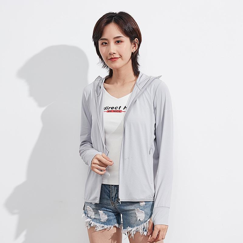 Women’s Summer UPF 50+ Sun Protection Jacket UV Protection Lightweight Breathable Long Sleeve Cooling Sun Shirt